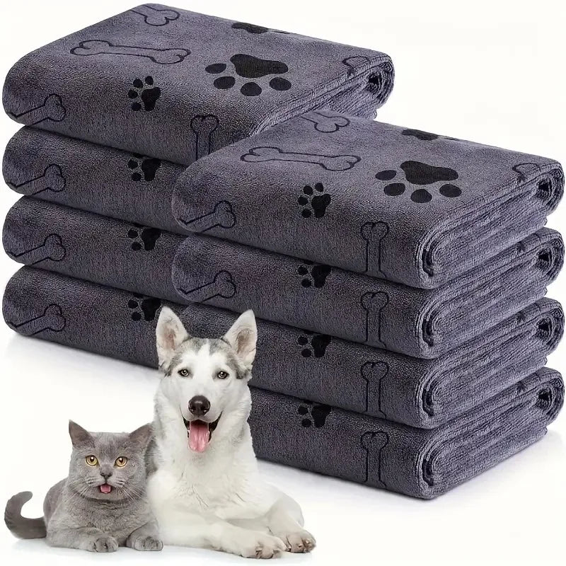 Quick-Drying Microfiber Dog Towel Absorbent Pet Bath Product®