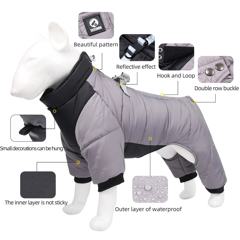 Winter Warm Thicken Pet Dog Jacket Waterproof®
