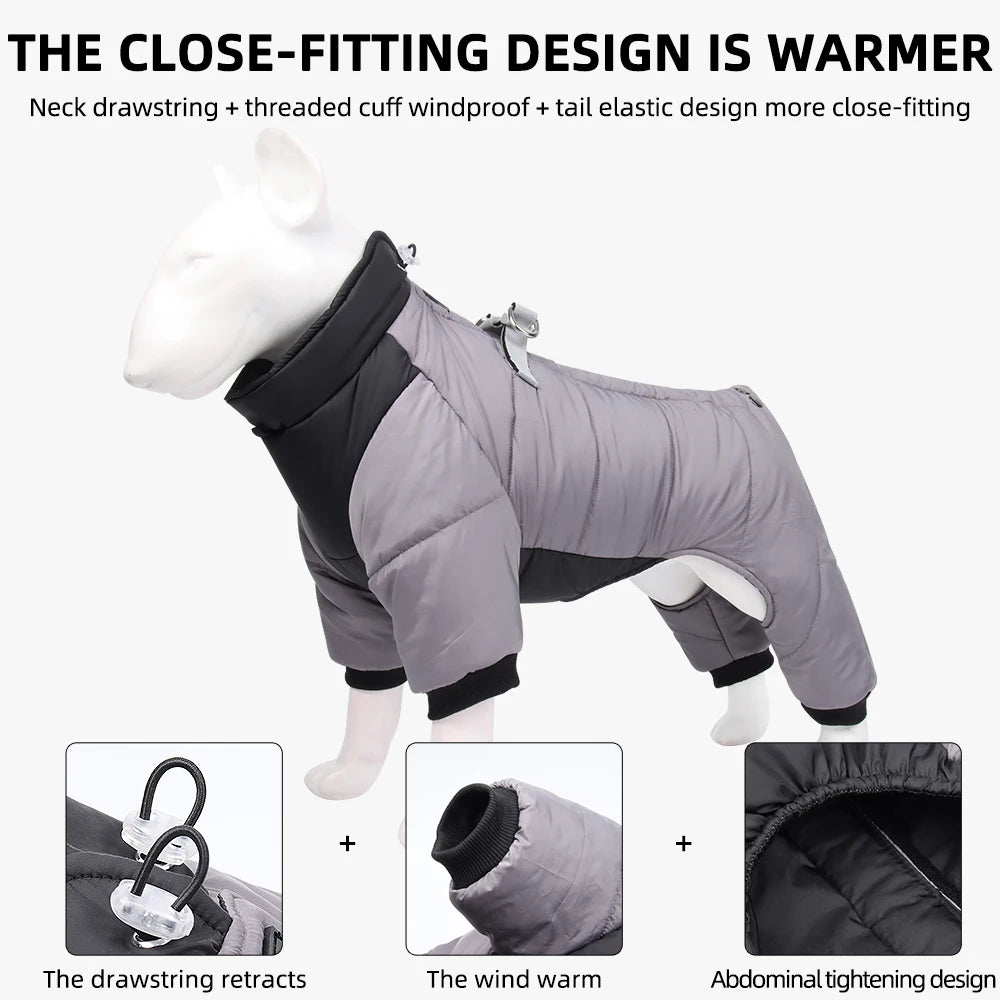 Winter Warm Thicken Pet Dog Jacket Waterproof®