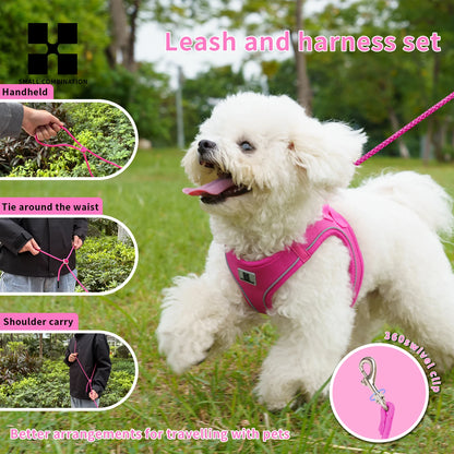 Dog Adjustable Reflective Puppy Cat Harness pet Vest®