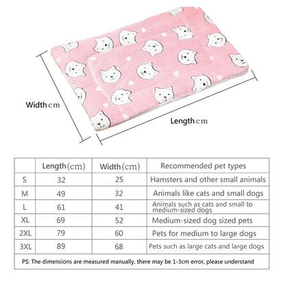 Thicken Cat Mat Breathable Flannel Cat/Dog®