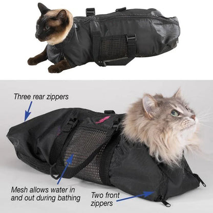 Pet Nail Trimming Anti Scratch Cleaning Shower Bite Restraint®