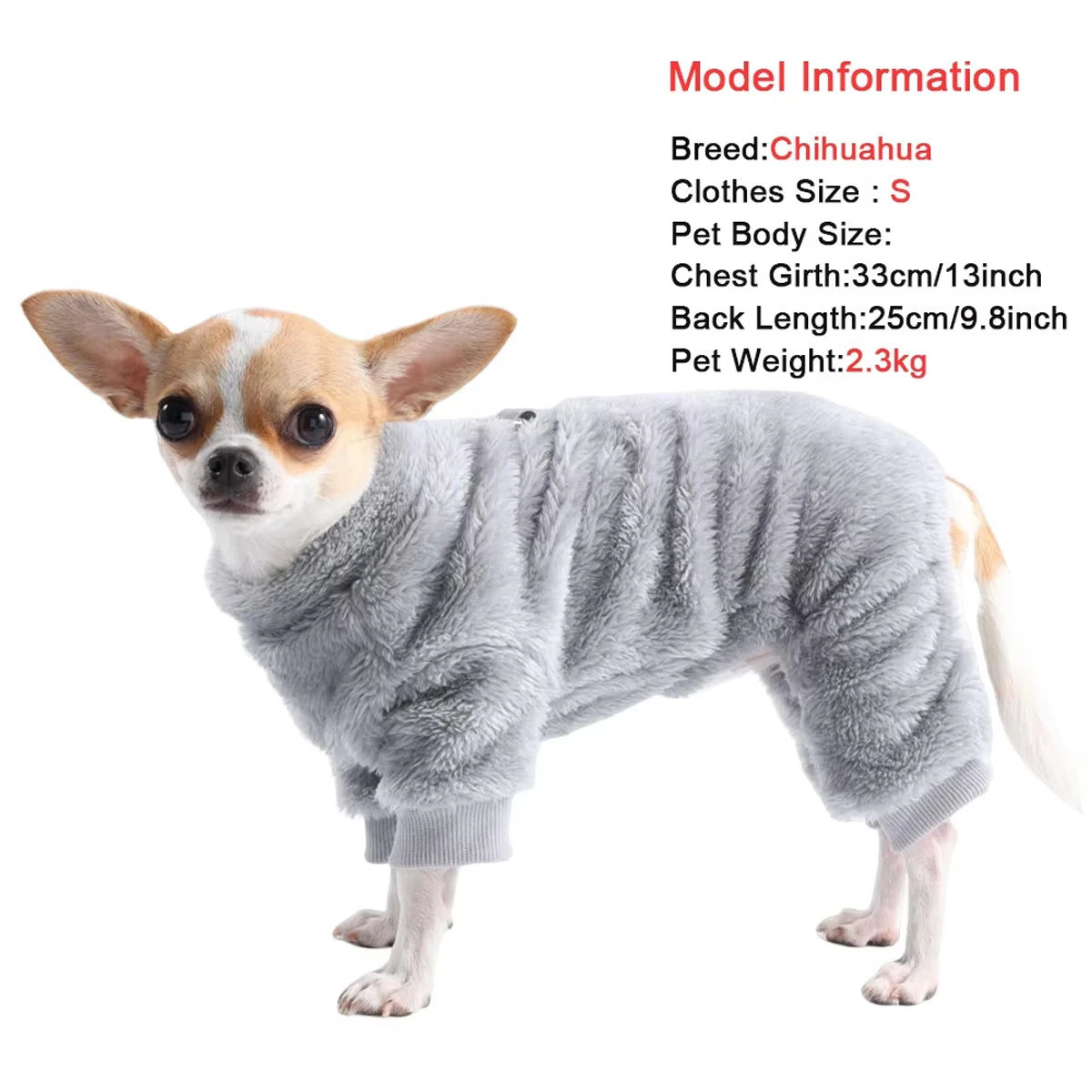 Dog Pajamas Winter Warm Thermal Soft®
