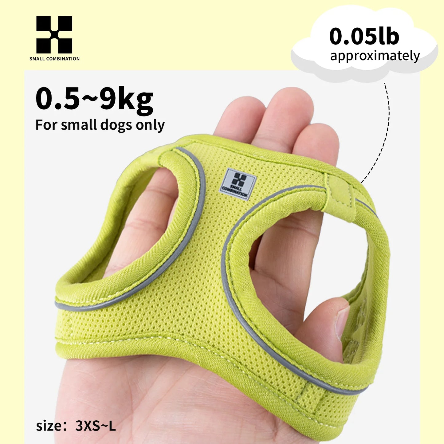 Dog Adjustable Reflective Puppy Cat Harness pet Vest®