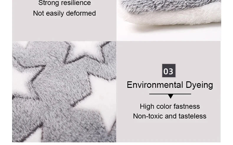 Flannel Pet Sleeping Mat®