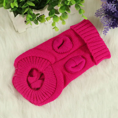 Dog Winter Clothes Knitted Pet Clothes®