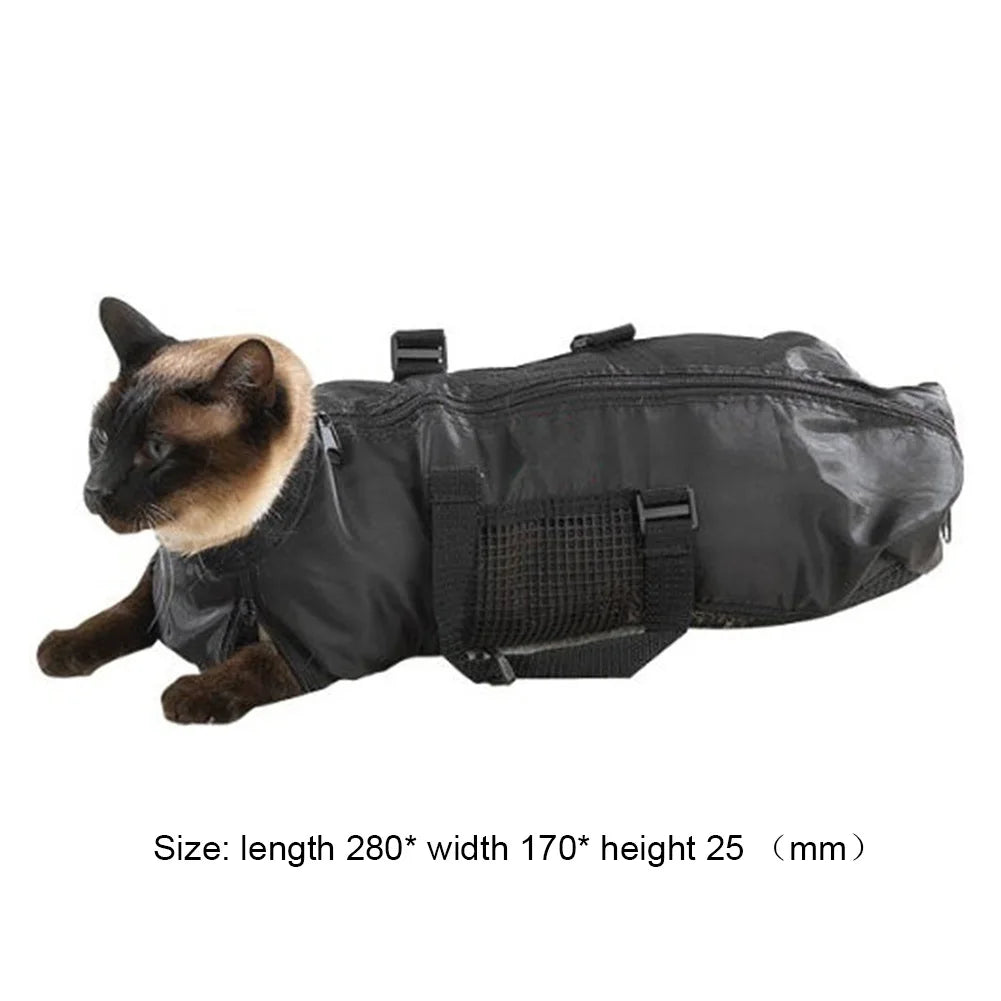 Pet Nail Trimming Anti Scratch Cleaning Shower Bite Restraint®