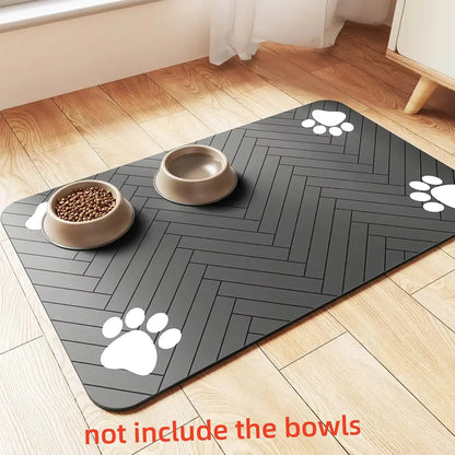 Pet bsorbent Pet Feeding Mat, Waterproof Placemat for Dog & Cat®