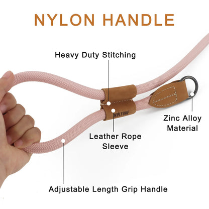 Multi-functional adjustable P-shape dog leash Chain Traction Rope®