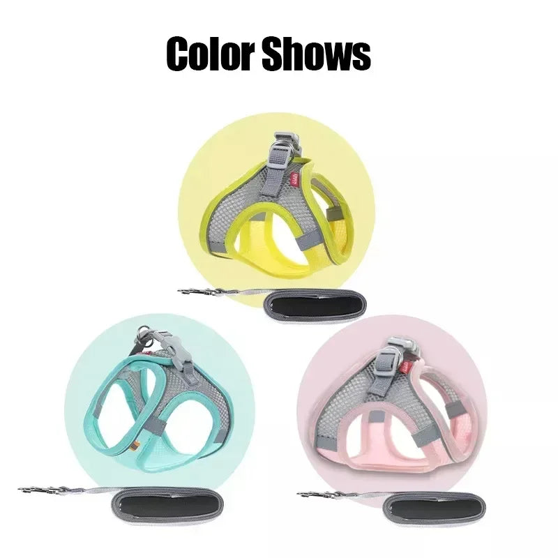 Dogs Cover Breathable Adjustable Harnesses®