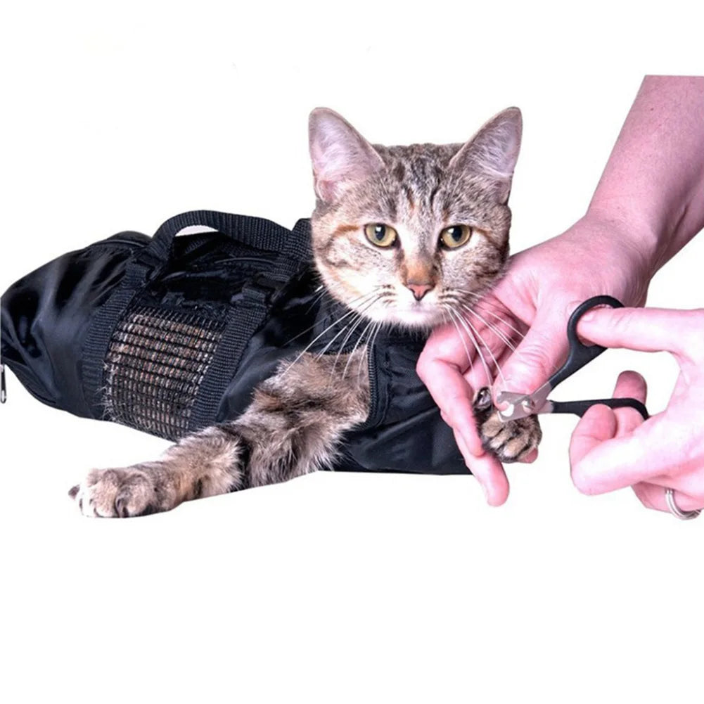 Pet Nail Trimming Anti Scratch Cleaning Shower Bite Restraint®