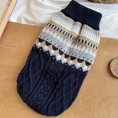 Dog-Cat Black Beige Vintage Sweater Christmas Halloween Day Wear Sweater Pullover®