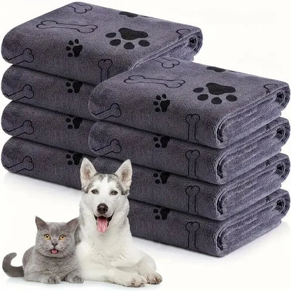 Quick-Drying Microfiber Dog Towel Absorbent Pet Bath Product®