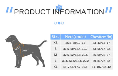 Harness Adjustable for Small Medium Large Dogs Outdoor Walking®