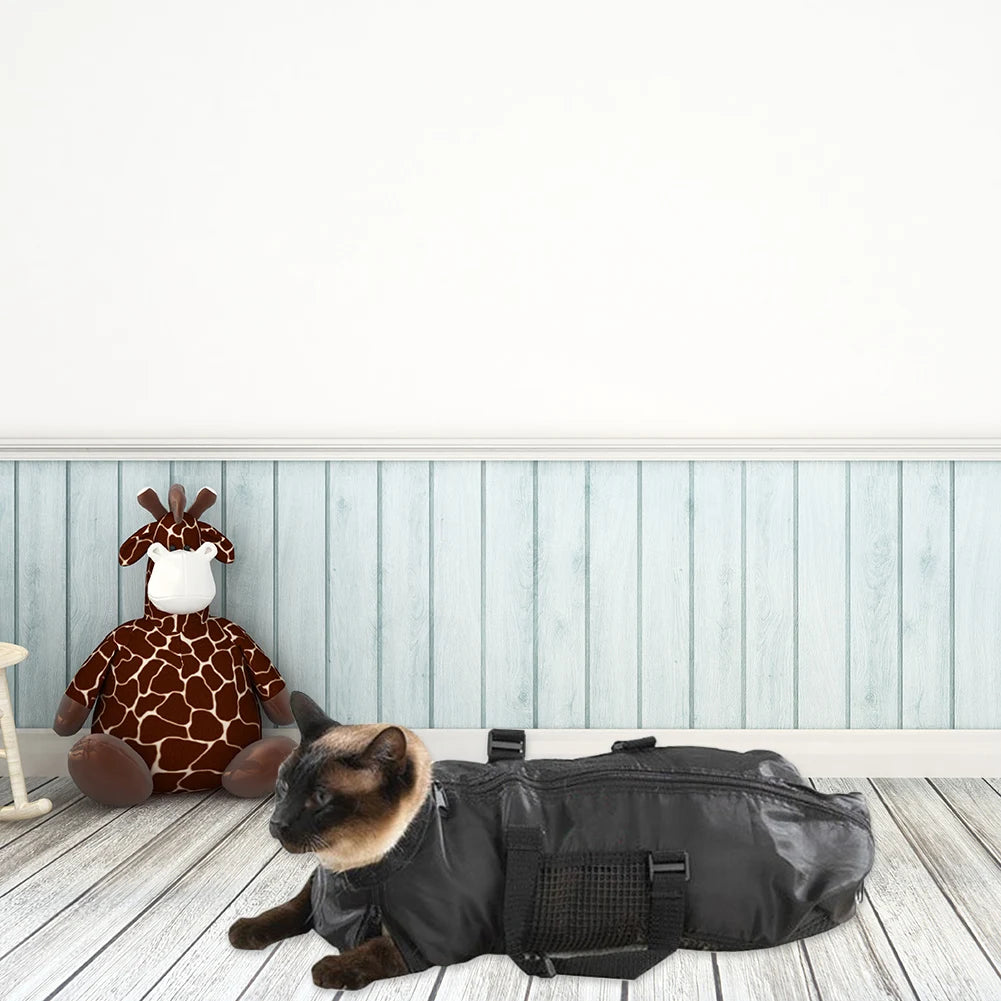 Pet Nail Trimming Anti Scratch Cleaning Shower Bite Restraint®