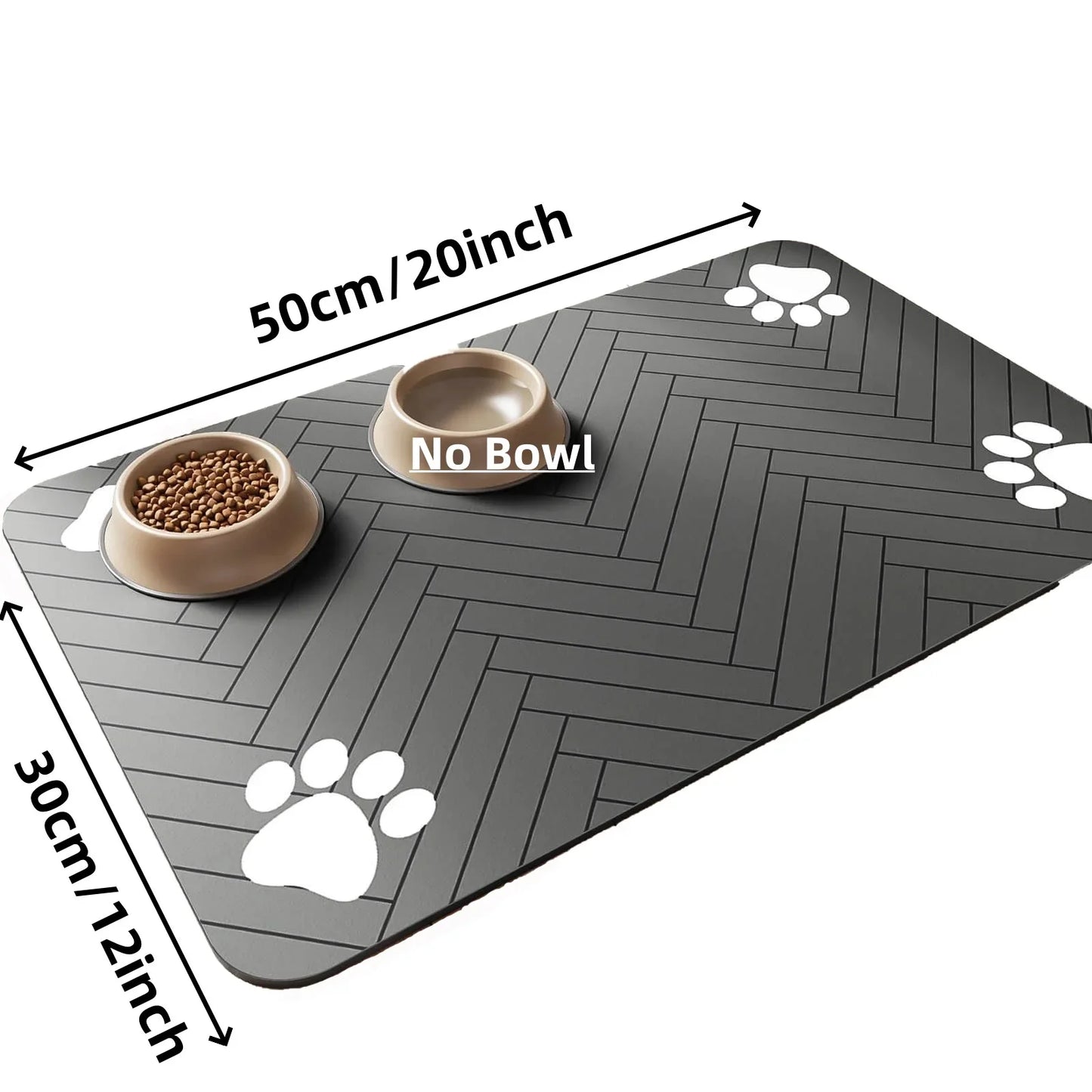 Pet bsorbent Pet Feeding Mat, Waterproof Placemat for Dog & Cat®