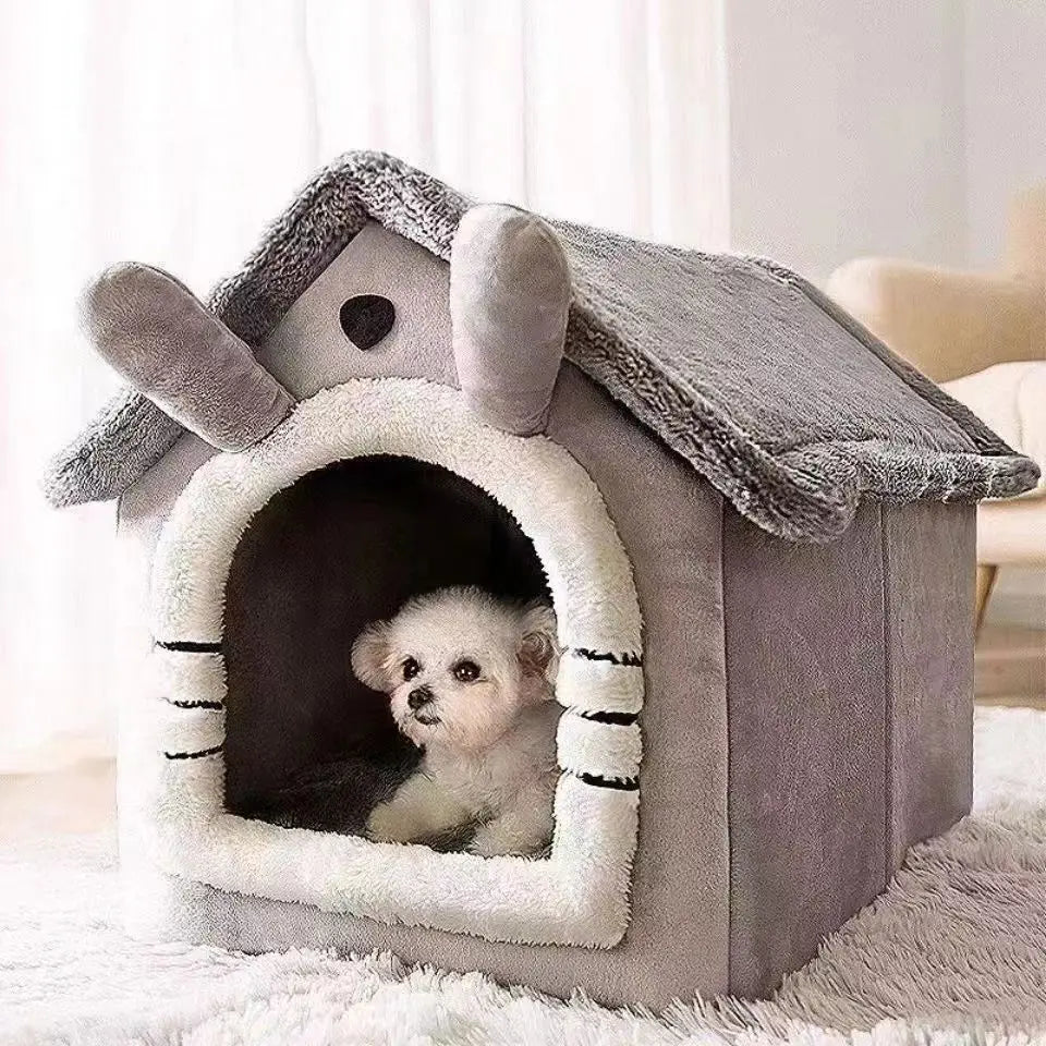 All Season Dog/Cat House Style Bed®