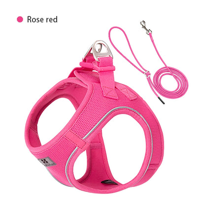 Dog Adjustable Reflective Puppy Cat Harness pet Vest®
