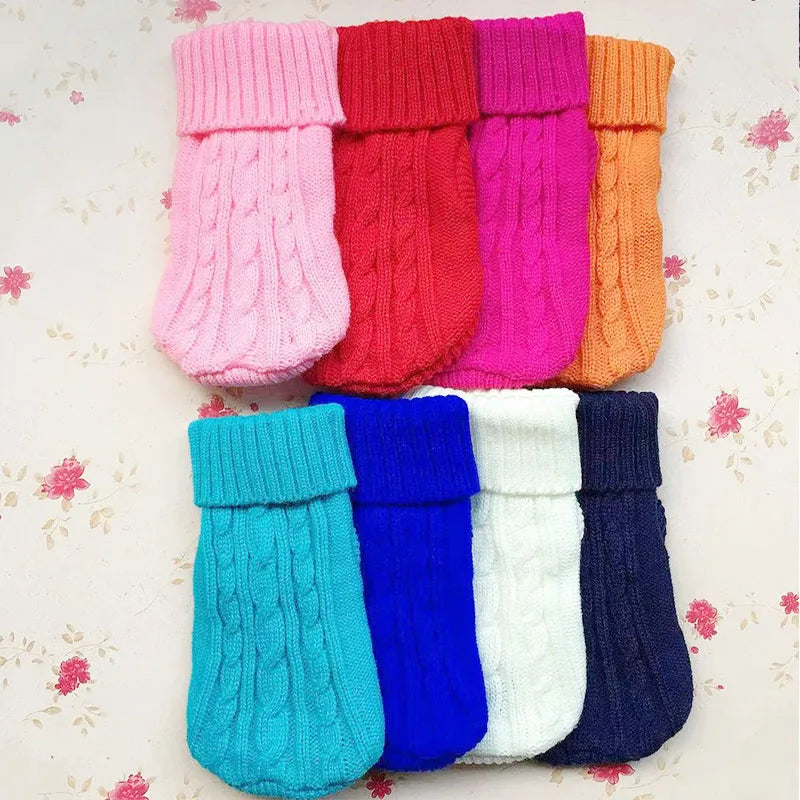 Dog Winter Clothes Knitted Pet Clothes®