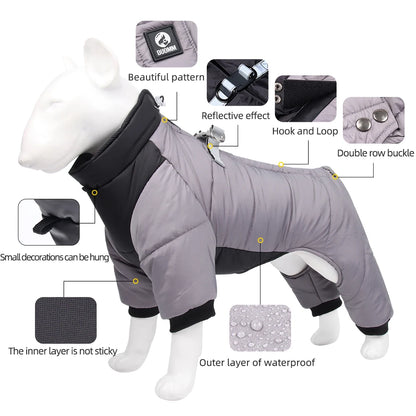 Winter Warm Thicken Pet Dog Jacket Waterproof®