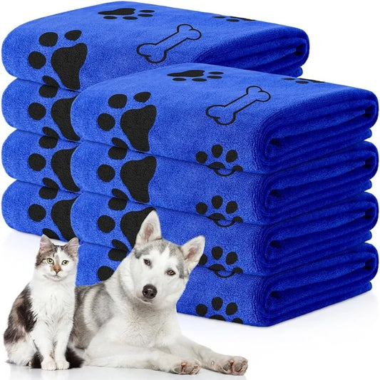 Quick-Drying Microfiber Dog Towel Absorbent Pet Bath Product®