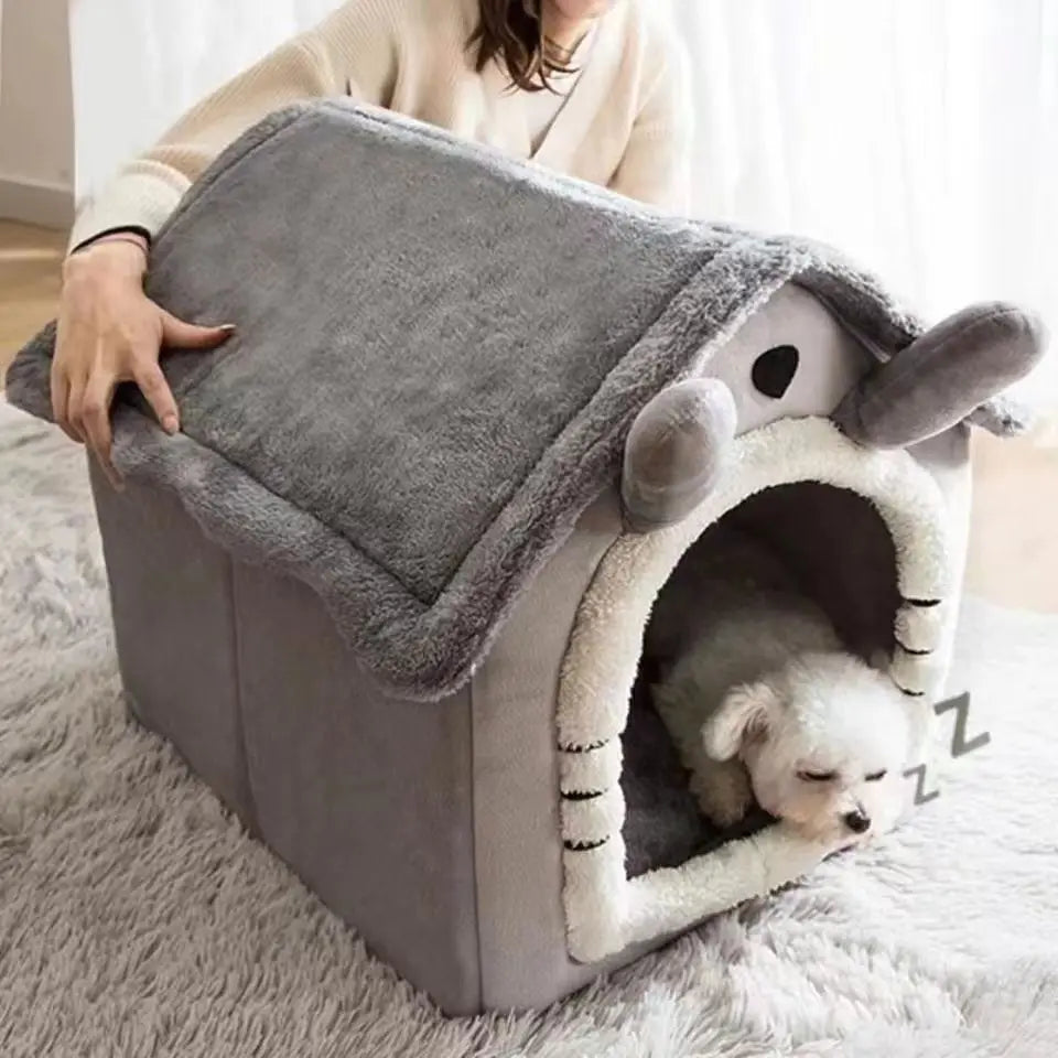 All Season Dog/Cat House Style Bed®