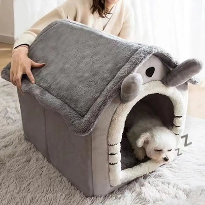 All Season Dog/Cat House Style Bed®