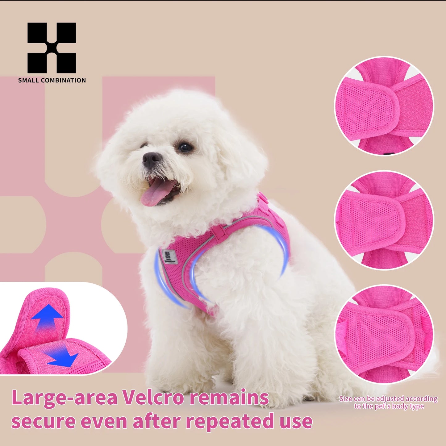 Dog Adjustable Reflective Puppy Cat Harness pet Vest®