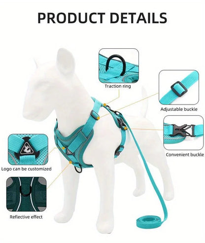 Dog/Cat Harness and Leash Set Adjustable®