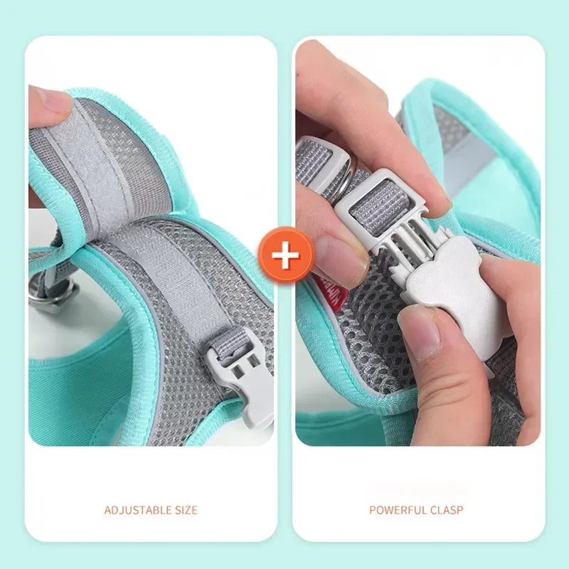 Dogs Cover Breathable Adjustable Harnesses®