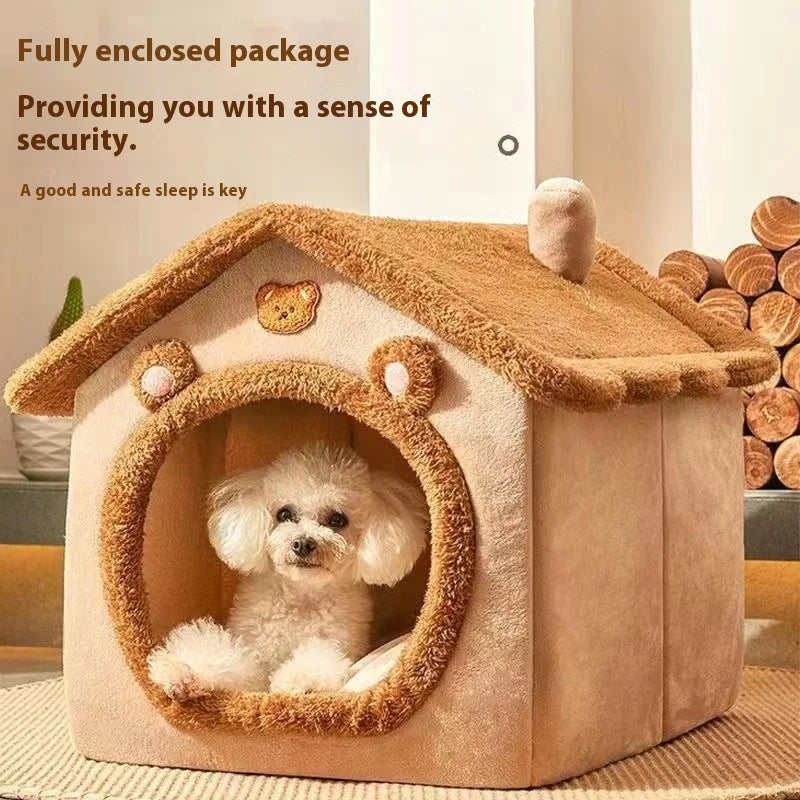 All Season Dog/Cat House Style Bed®