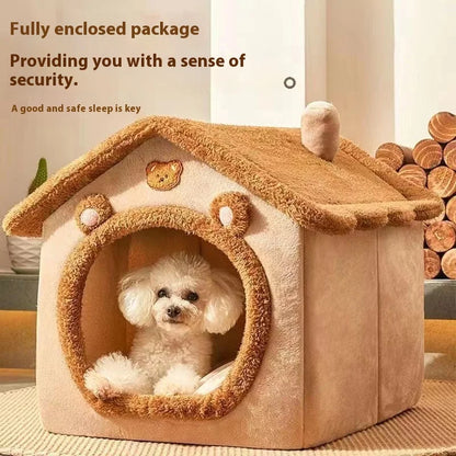 All Season Dog/Cat House Style Bed®