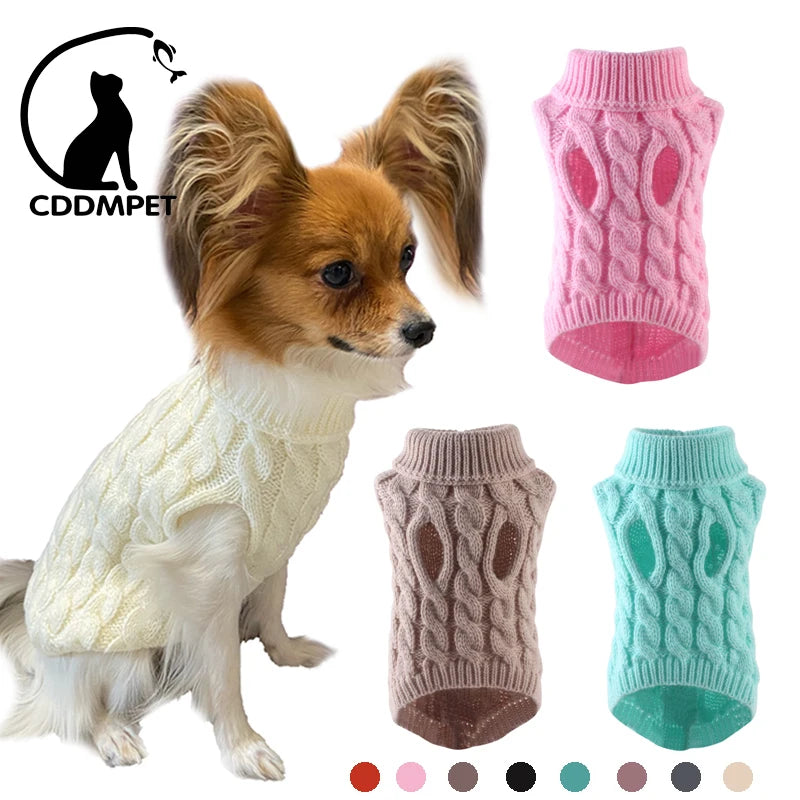 Dog Sweaters for Small Dogs Cute Winter Chihuahua Clothes Pullover®
