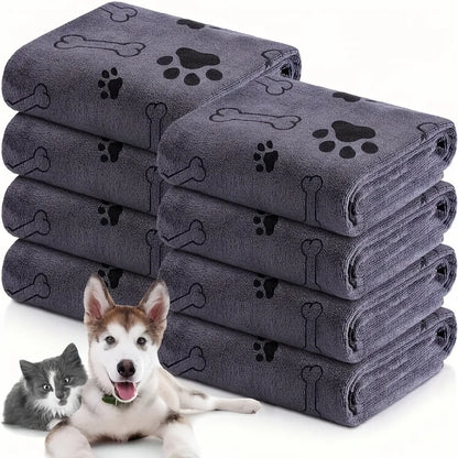 Quick-Drying Microfiber Dog Towel Absorbent Pet Bath Product®