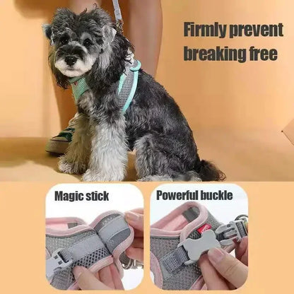 Dogs Cover Breathable Adjustable Harnesses®