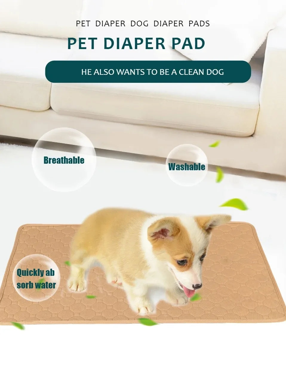 Reusable Dog Pee Pads®